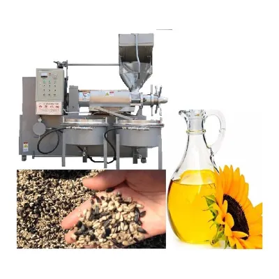 Sunflower soybean screw oil expeller 6YL-125