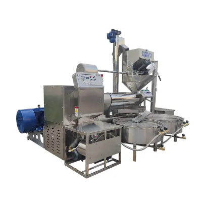 26 Cold press large capacity stainless steel oil press machine 6YL-360