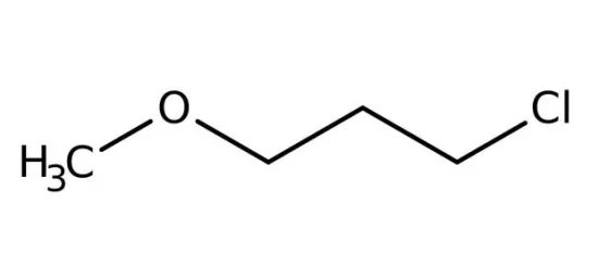 Molecular Structure of 1-Chloro-3-Methoxypropane