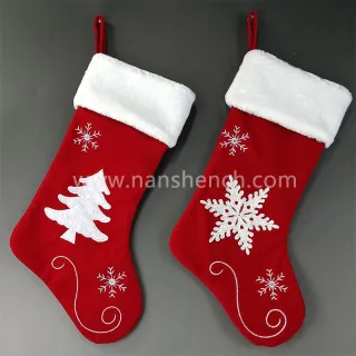 3D Işıklı Noel Çorabı