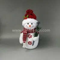 Poupées cadeaux bonhomme de neige de Noël