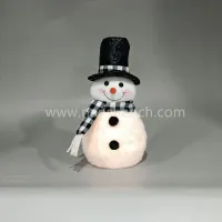 Muñeco de nieve de Navidad LED