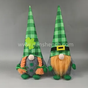 Handgemaakte Scandinavische Tomte st Patrick's Zweedse Nisse Gnome