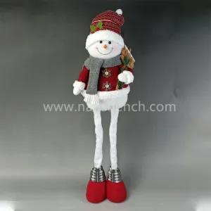 Рождественский стоячий снеговик