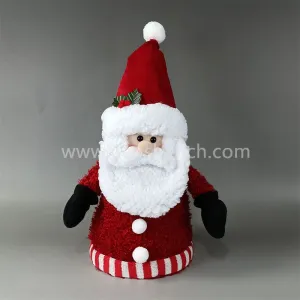 muñeco de nieve sombrero de copa árbol de navidad topper decoración vacaciones