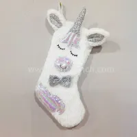 3D Işıklı Noel Çorabı