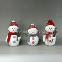 Poupées cadeaux bonhomme de neige de Noël