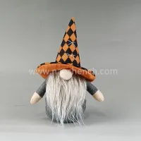 Bambola di peluche senza volto di Halloween nano svedese