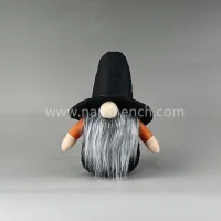 Muñeco de peluche sin rostro de Halloween Enano sueco