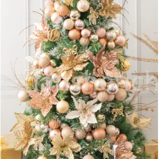 Beautiful and luxurious Christmas tree