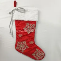 Tatil Hediye Çantası için Noel Çorabı Boyama