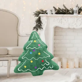 Christmas Tree Stuffed Pillow For Home Decor