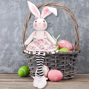 Decorative Easter Plush Bunny With Long Ears