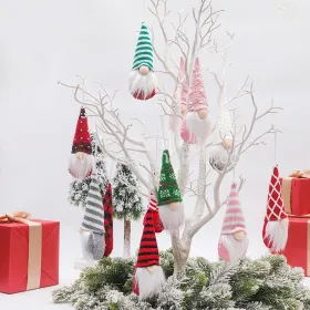 Faceless Plush Gnome Christmas Tree Pendants Ornaments