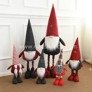 Customized Size Felt Gnomes with Extendable Legs