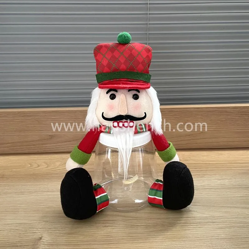 Personalized Nutcracker Plastic Gifts Candy Jar