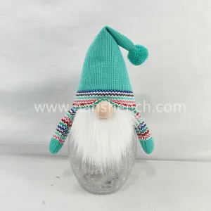 Christmas Plush Gnome for Candy Jar Decor