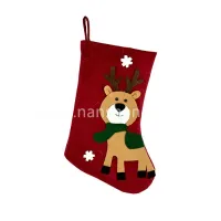 Customized Reindeer Christmas Felt Stockings