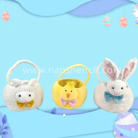 Wholesale Custom Cute Sheep Chick Bunny Easter Basket
