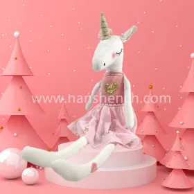 Wholesale Custom Cute Soft Plush Unicorn Dolls for Girl Gift