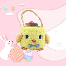 Personalized Custom Plush Animal Chick Easter Baskets