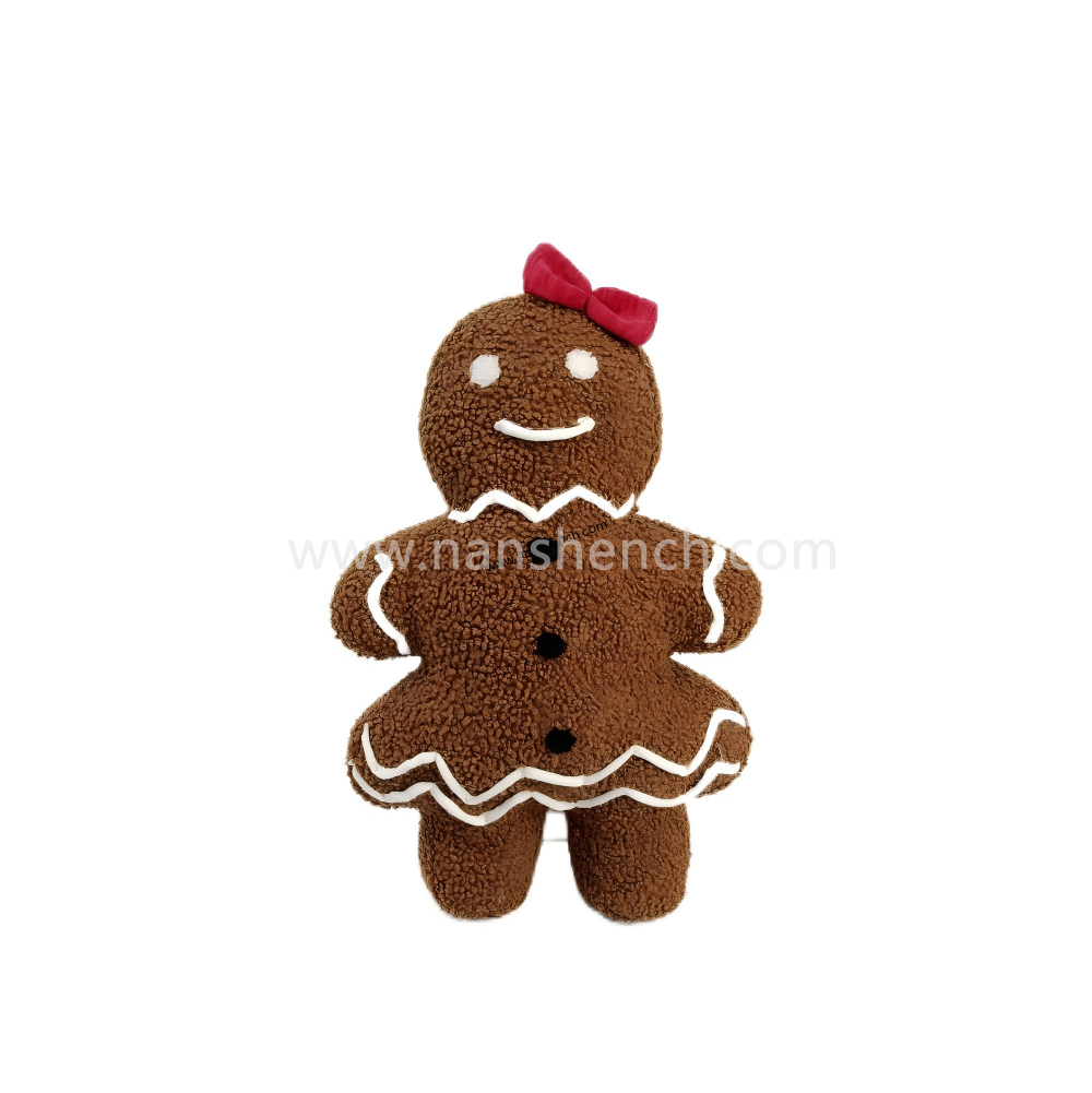 Warm Christmas season, warm new gingerbread man doll is on the market