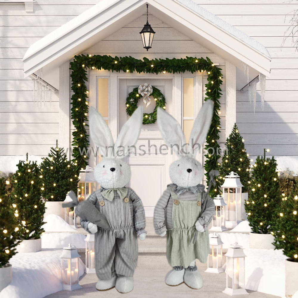 Shantou Nansheng Craft Gifts Co., Ltd. launched creative retractable rabbit decorations.