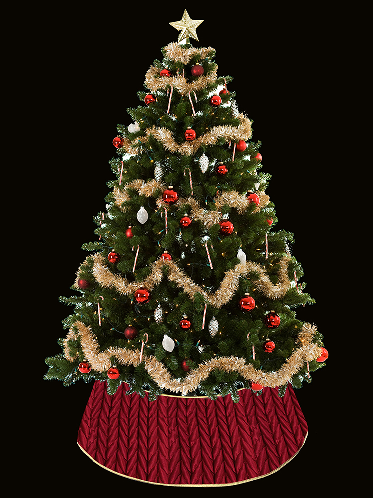 Luxury Christmas Tree Collar Skirt