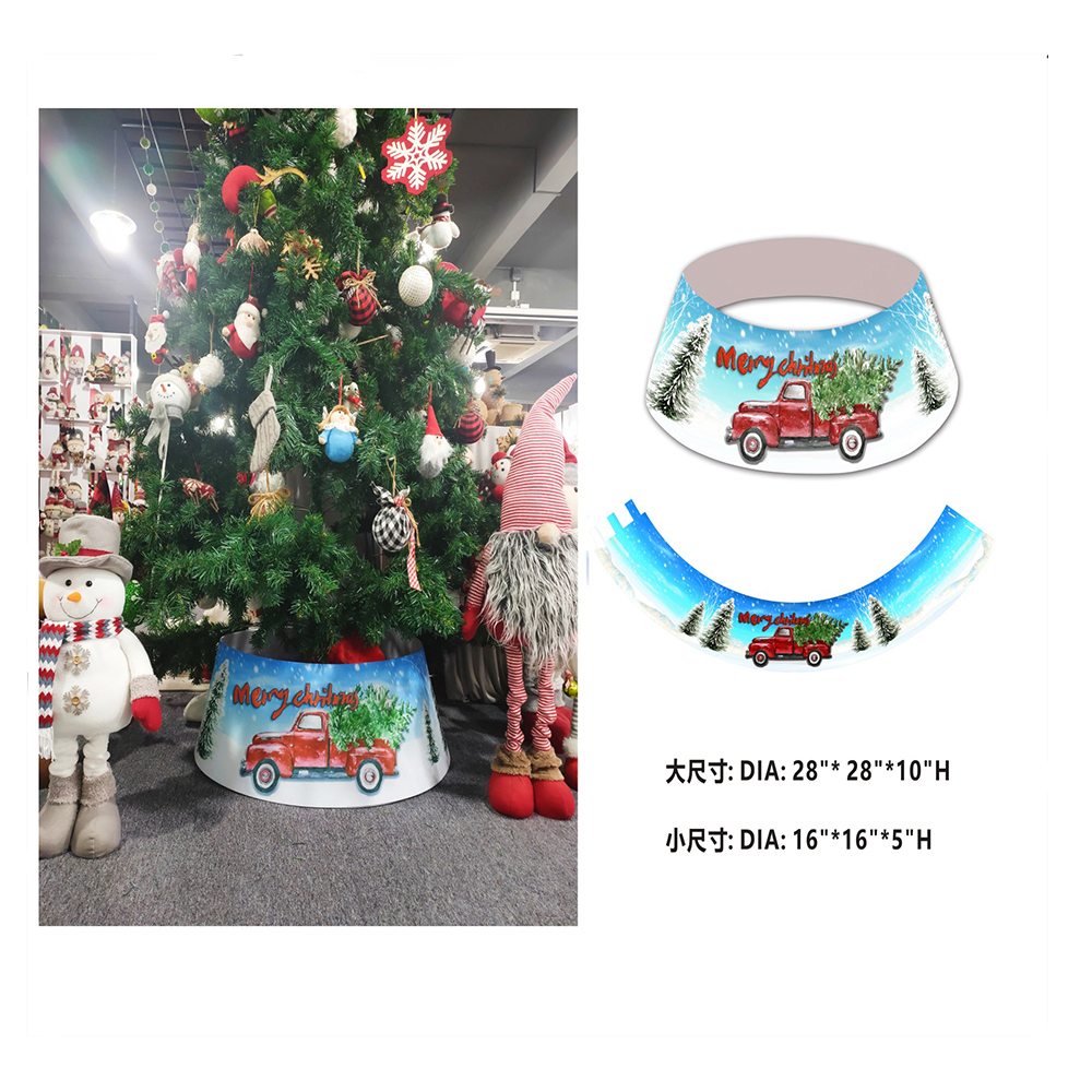 Winter Merry Christmas Tree Collar