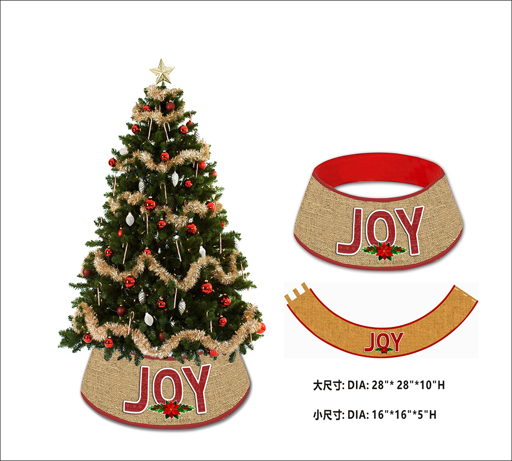 Personalized Custom Pattern Christmas Tree Collar