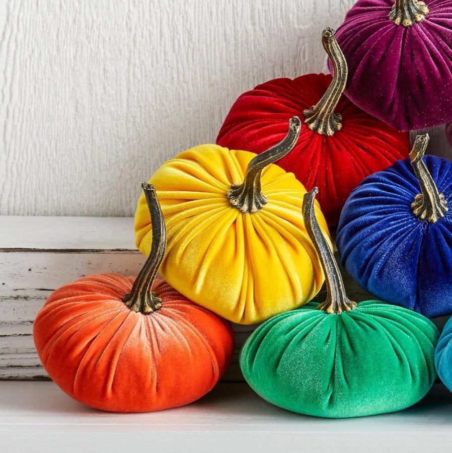 Pure-color Thanksgiving Pumpkin Decoration