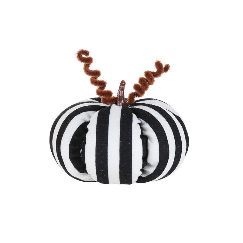 Stripe Halloween Pumpkin Spider