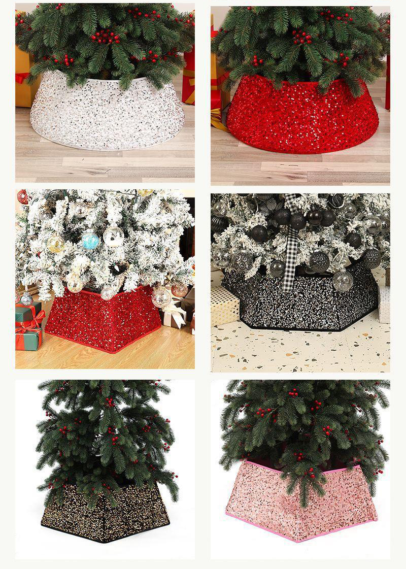 Glittery Christmas Tree Collar