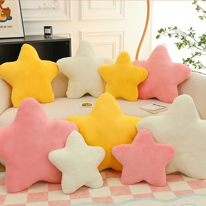 Hot Selling Stuffed Star Shape Toys Plush Pillow