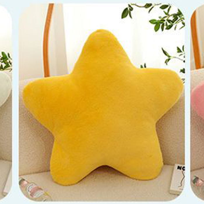 Hot Selling Stuffed Star Shape Toys Plush Pillow