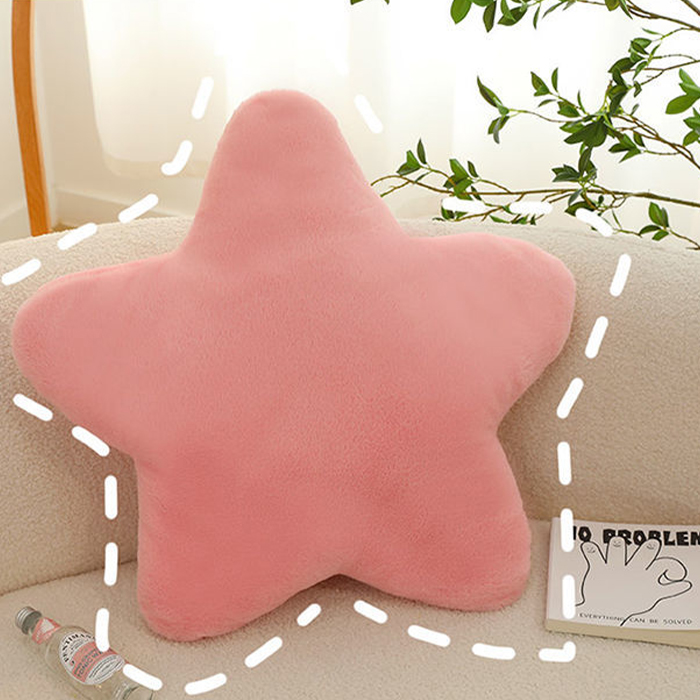 Hot Selling Stuffed Star Shape Toys Plush Pillow