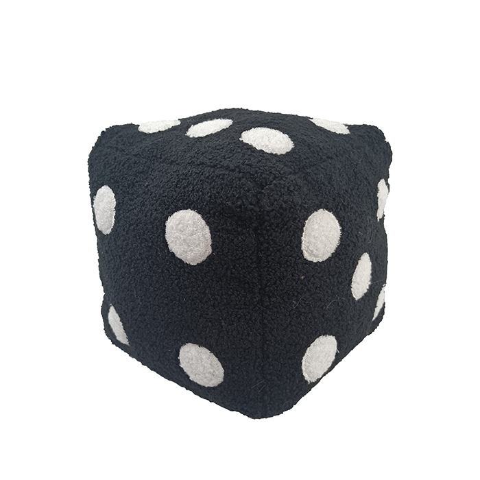 Home Decor Pillow Dice Plush Toy Sofa Cushion