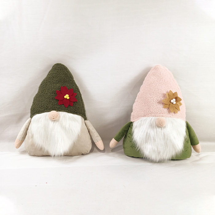 Cute Christmas Plush Gnome Pillow For Kids Gift