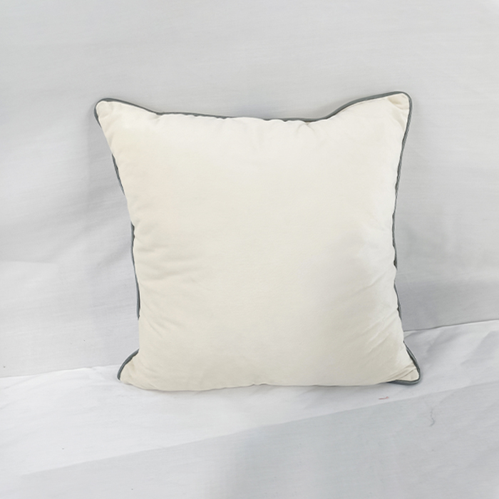 Luxury Silver Bow White Throw Pillow