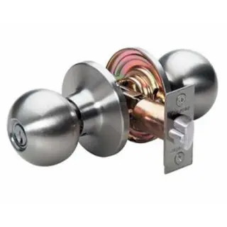 Many door knob and lockset problems can be corrected before they become so serious that you get locked out or the lock does not work at all. Often, a broken door latch assembly or door lock mechanism causes the problem.