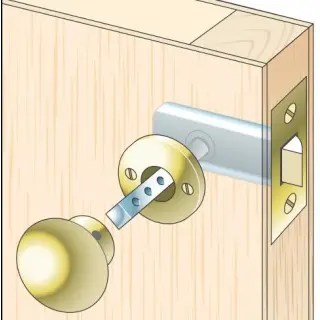 A door handle controls a door by manipulation of a latch – a mechanical fastener that joins two or more objects together. In this case, a latch connects the door with its frame and tends to embody a sliding bolt installed in the door and a receptacle in t