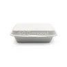 Bagasse Meal Container Square Clamshell Boxen