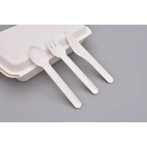 Biodegradable Cutlery of Bagasse and PLA