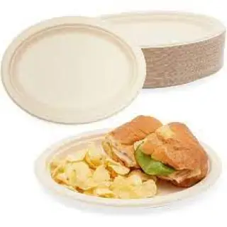 Our wide range of Bagasse tableware is made from a mix of natural fibres, including reed, bagasse, straw and wood pulp.