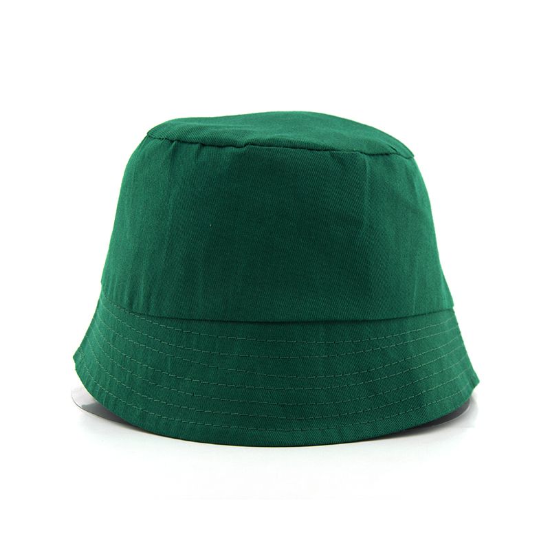 قبعة بوب قطنية خفيفة الوزن بلون مغاير عادي