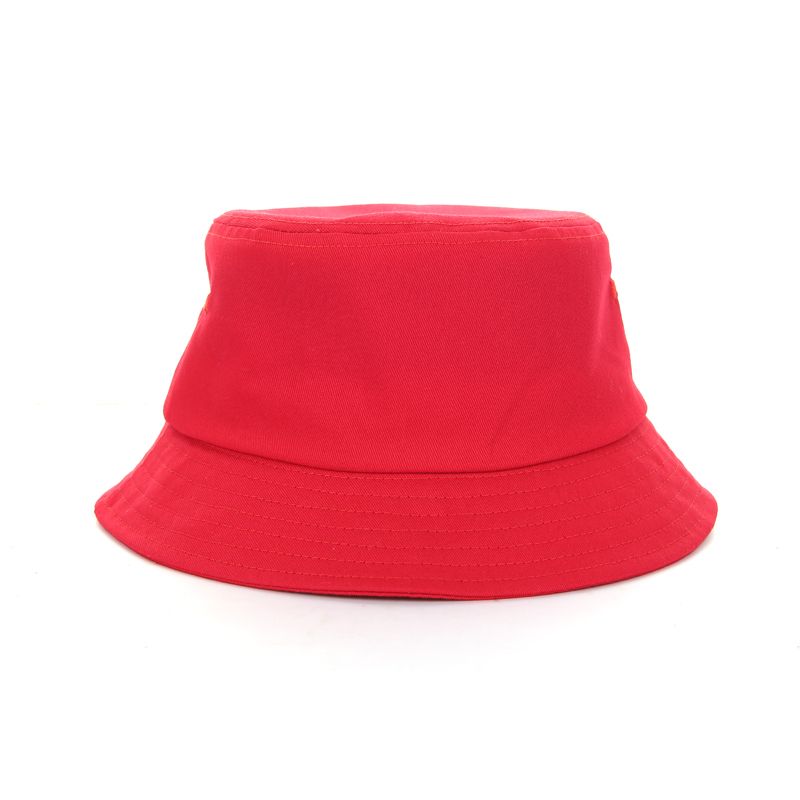 Chapéu de balde barato adulto com tecido de sarja de algodão escovado leve