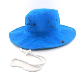 Boné de cowboy de algodão escovado pesado chapéu de safári