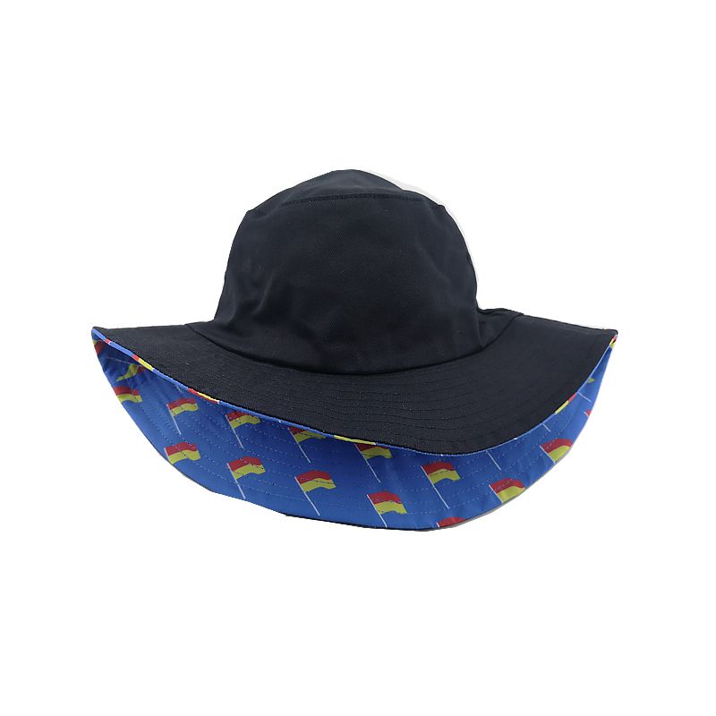 قبعة دلو من نسيج قطني ثقيل وقابلة للانعكاس