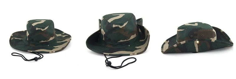 Top Quality Camouflage Travel Safari Hat