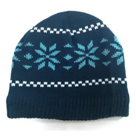 Jacquard Knitted Winter Beanie Hat